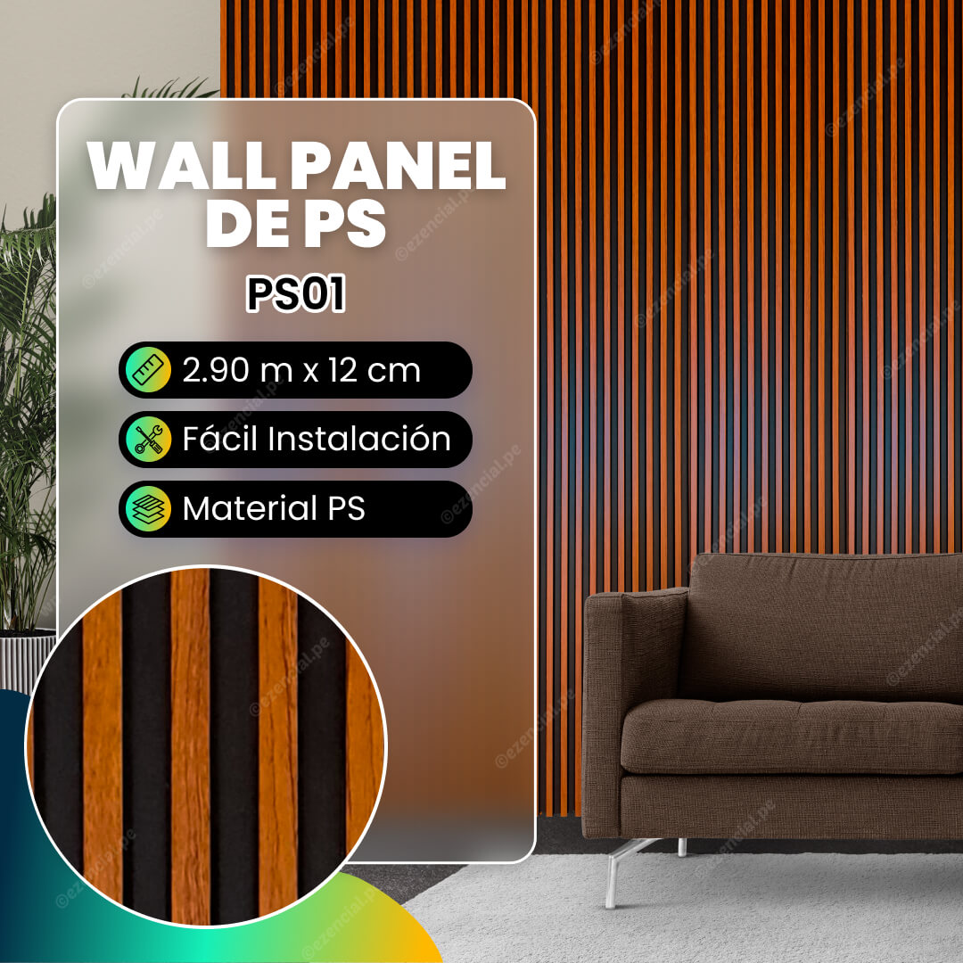 Wall panel de PS PS01 - 290x12cm