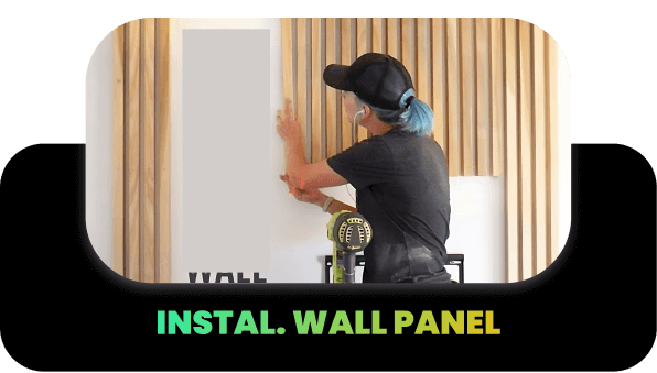 Instalación de Wall panel