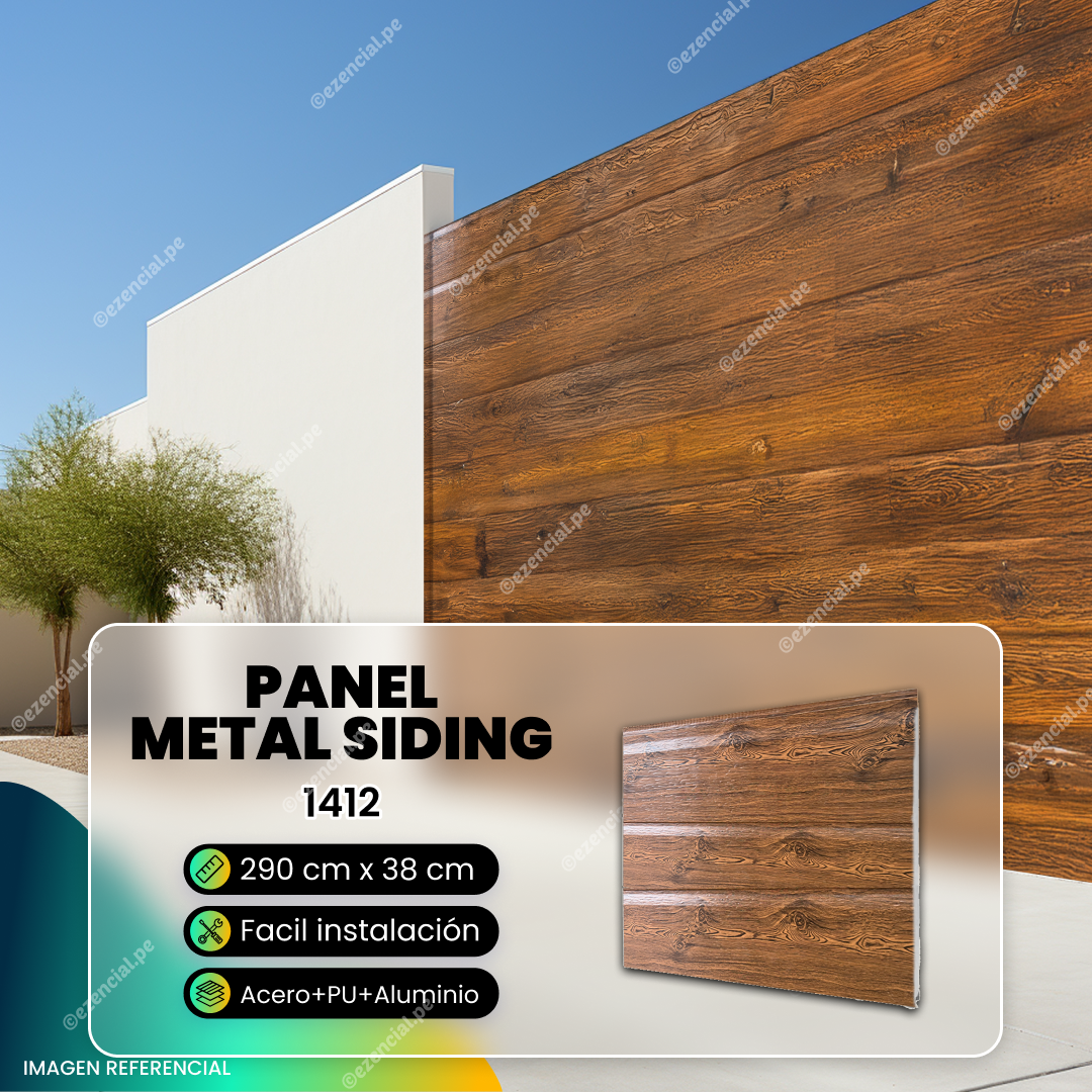 Panel Metal Siding 1412 290x38cm