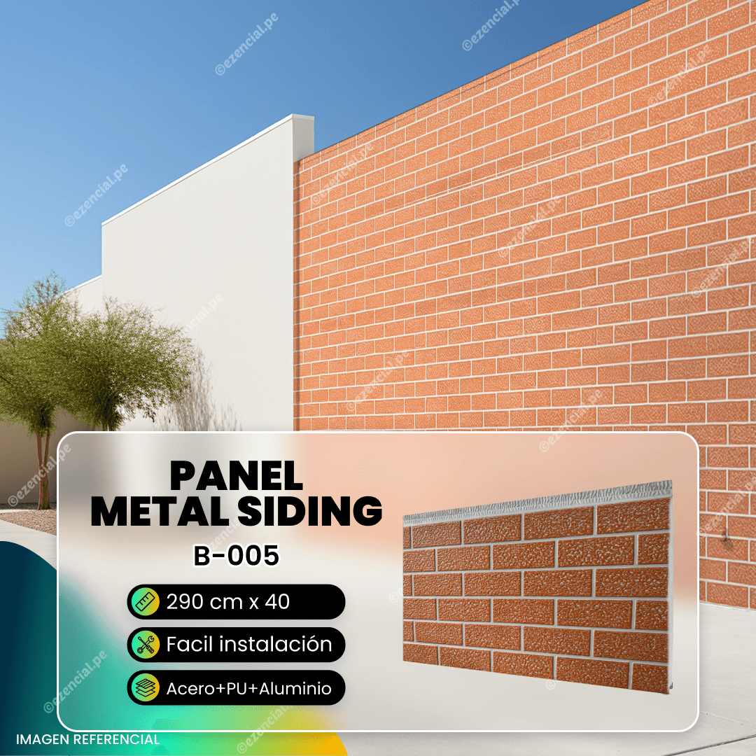 Panel Metal Siding B-005 290x40 cm