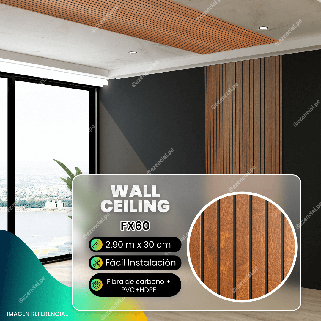 WallCeiling PVC FX60 - 290x30cm