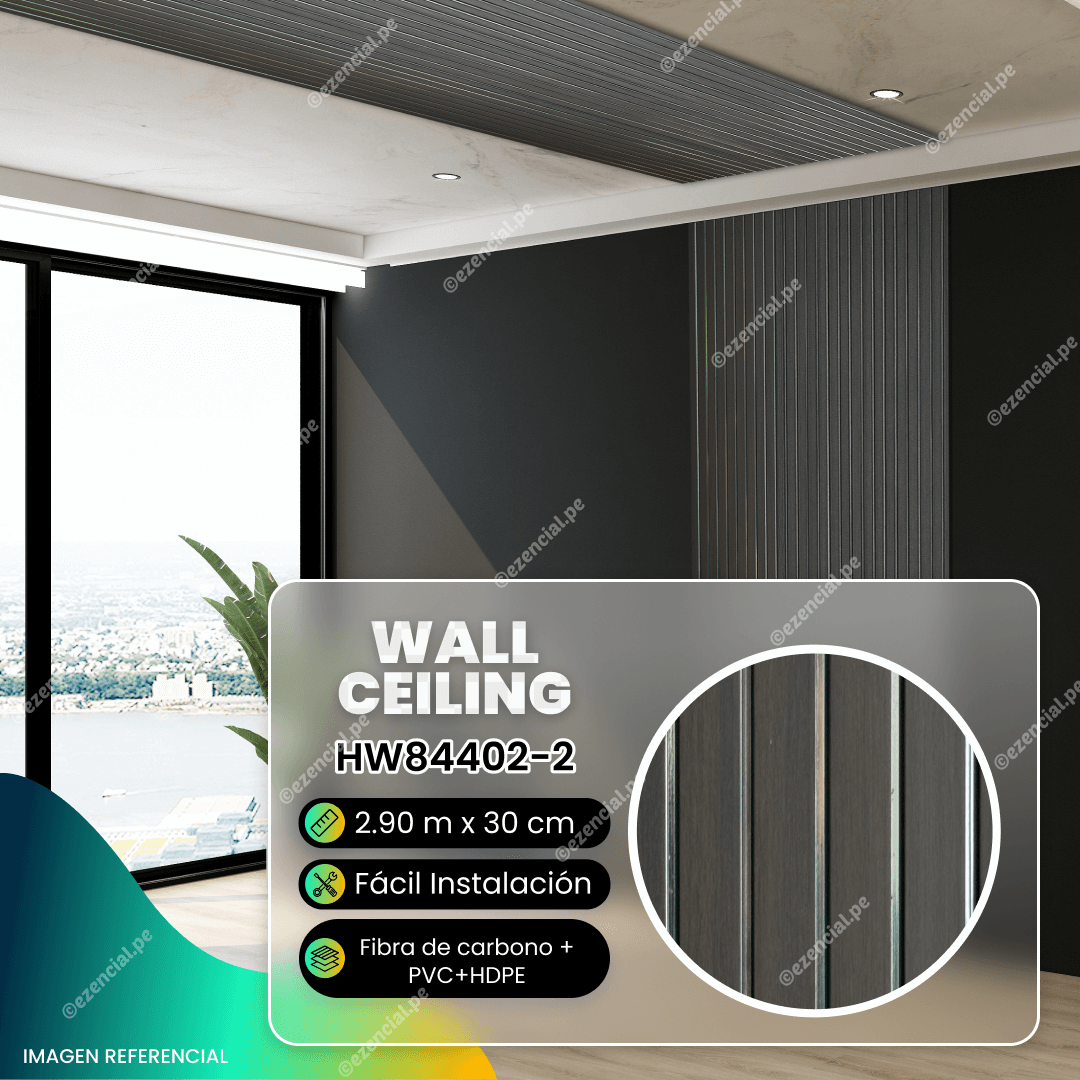 WallCeiling PVC HW84402-2 - 290x30cm