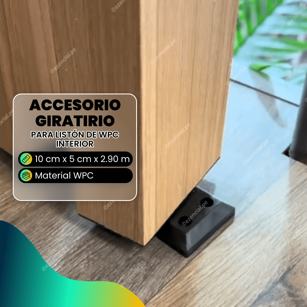 Accesorio Giratorio para Listón de Interior