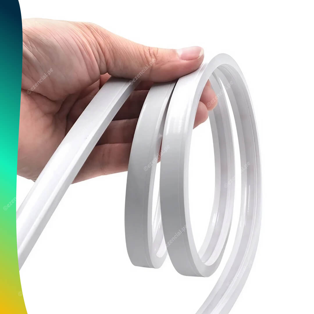 Canaleta Autoadhesiva Para Cables - 5x3 Cm X 3 M, PVC Flexible, 3 Canales, Ideal Para Ordenar Cables En El Suelo