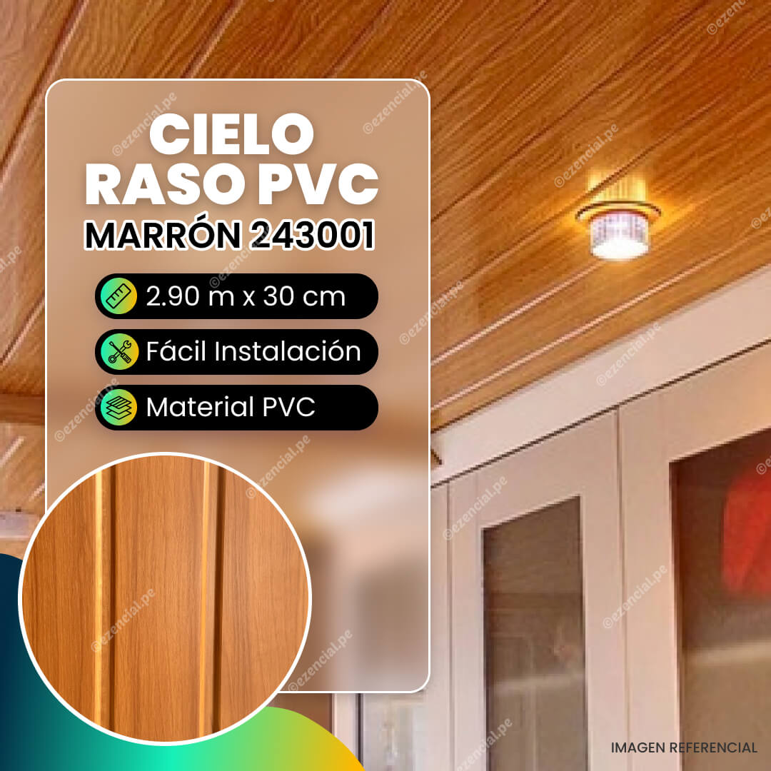 Chet El Rasm Cielo Raso PVC | ezencial.pe