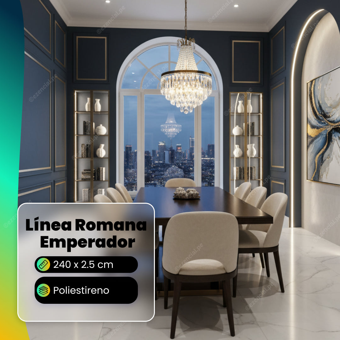 Línea Romana Emperador 240x2.5cm