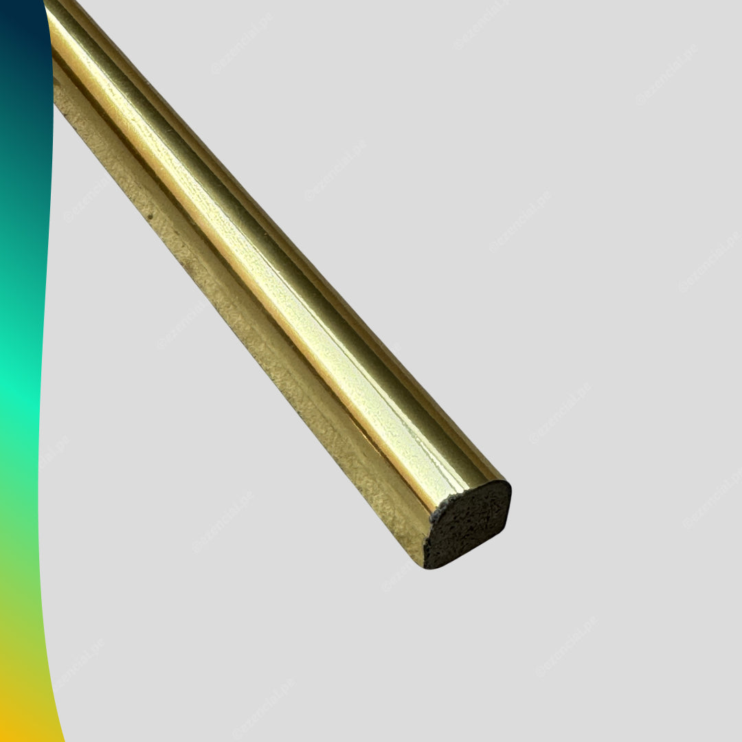 Línea Singular Dorada 240x1.2cm