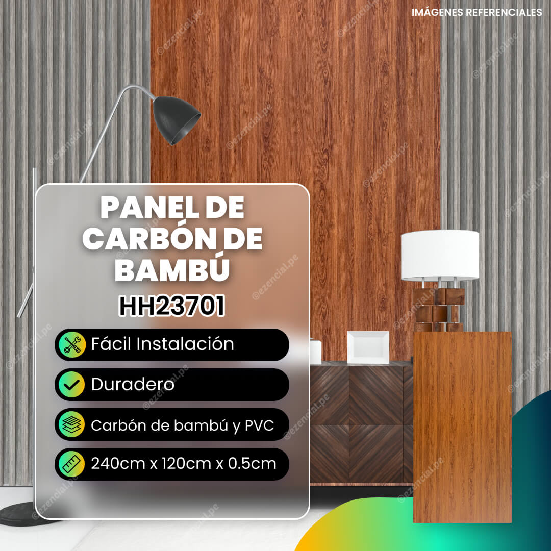 Panel de Carbón de Bambú HH23701