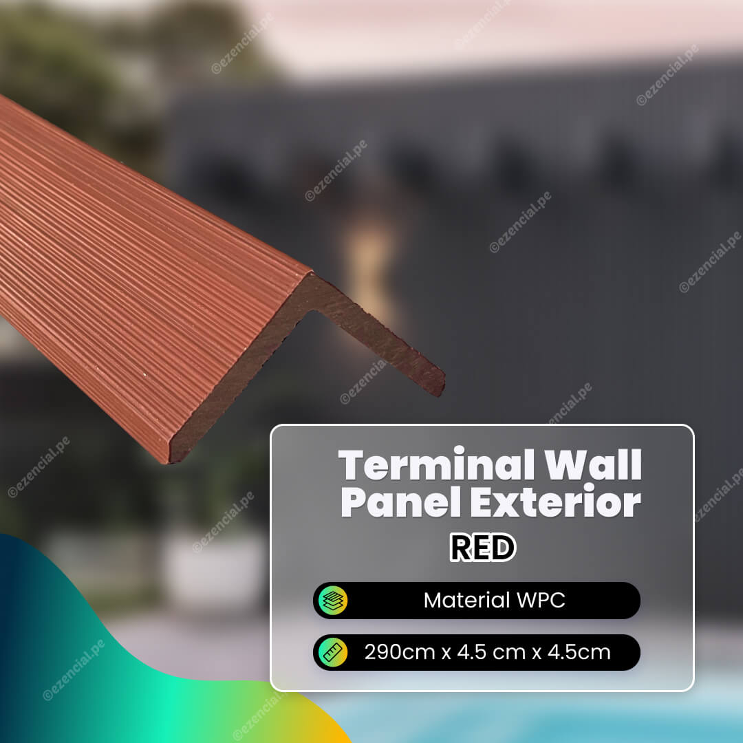 Terminal para Wall panel Exterior RED