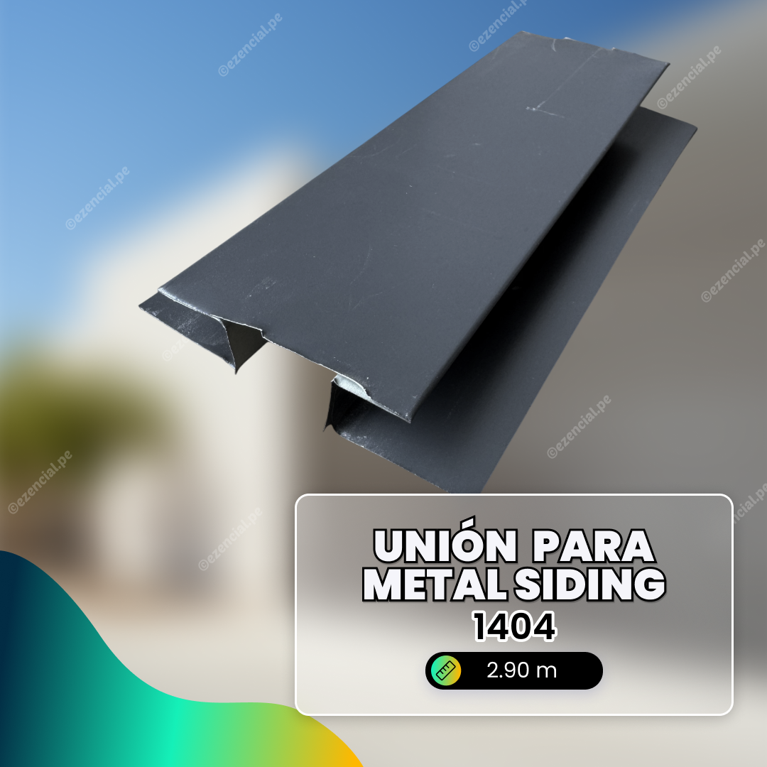 Unión para Panel Metal Siding 1404
