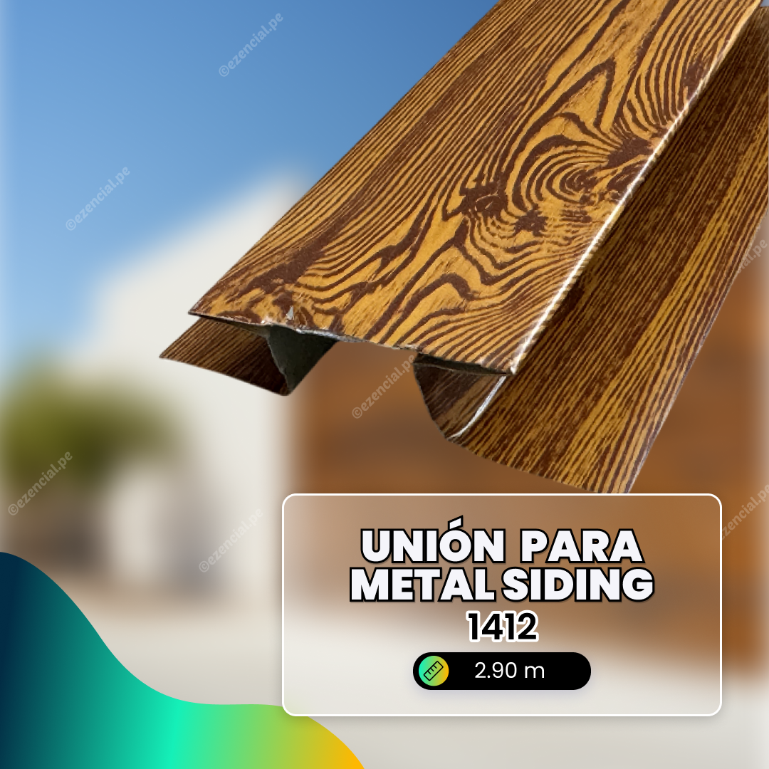 Unión para Panel Metal Siding 1412