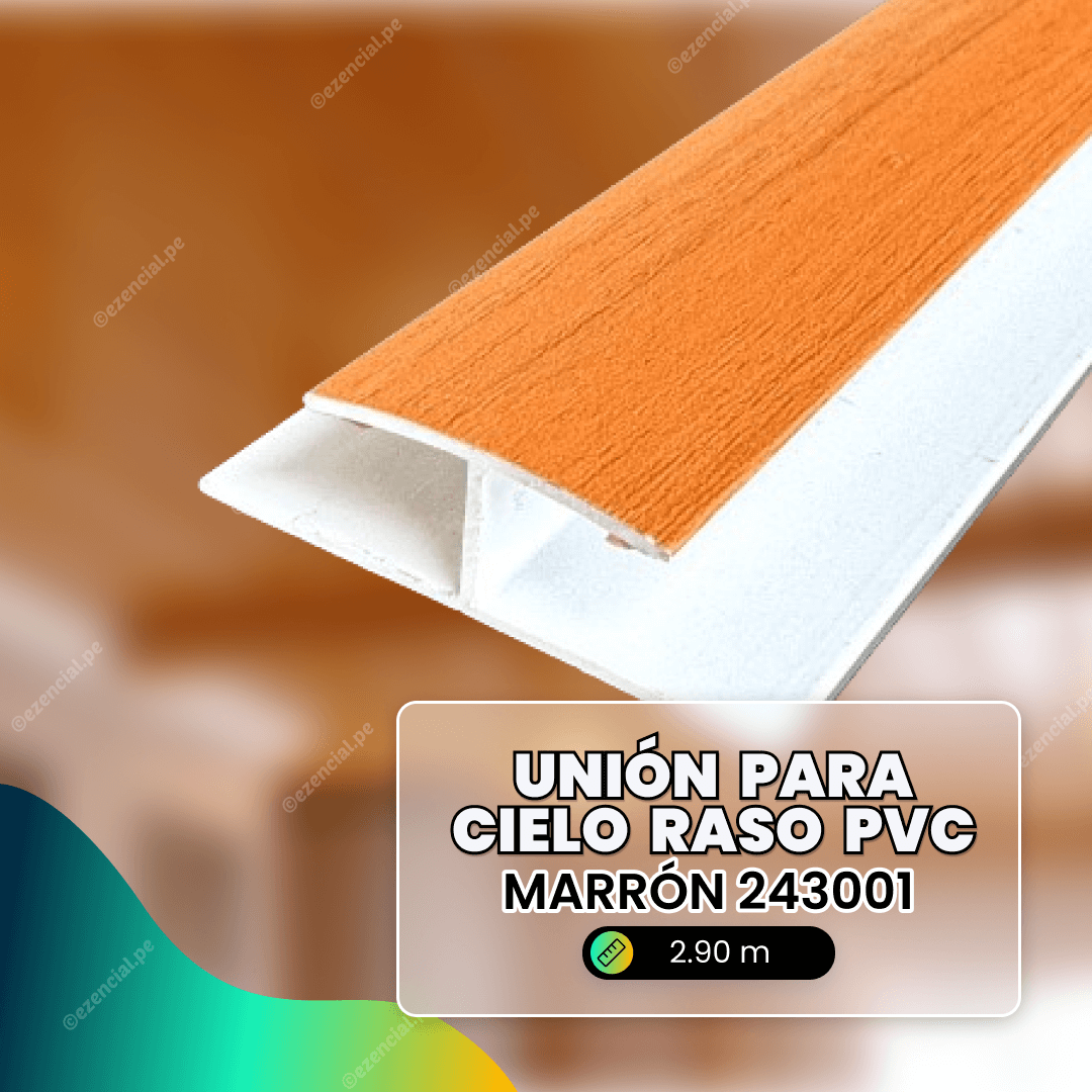 Angulo Cielo Razo Complementos para Cielo Raso PVC & ezencial.pe