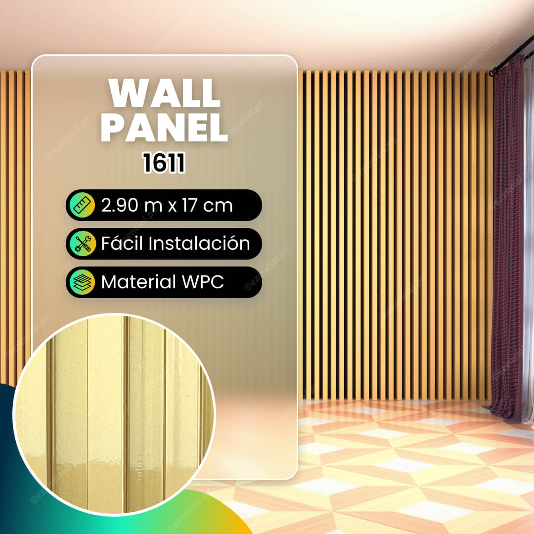 Wall panel de WPC 1611 - 290x17cm
