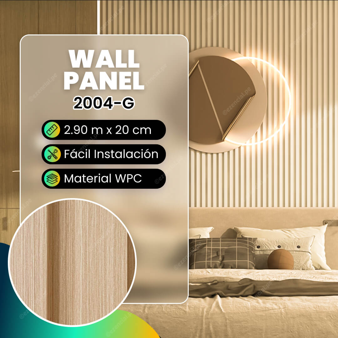 Wall panel de WPC 2004-G - 290x20cm