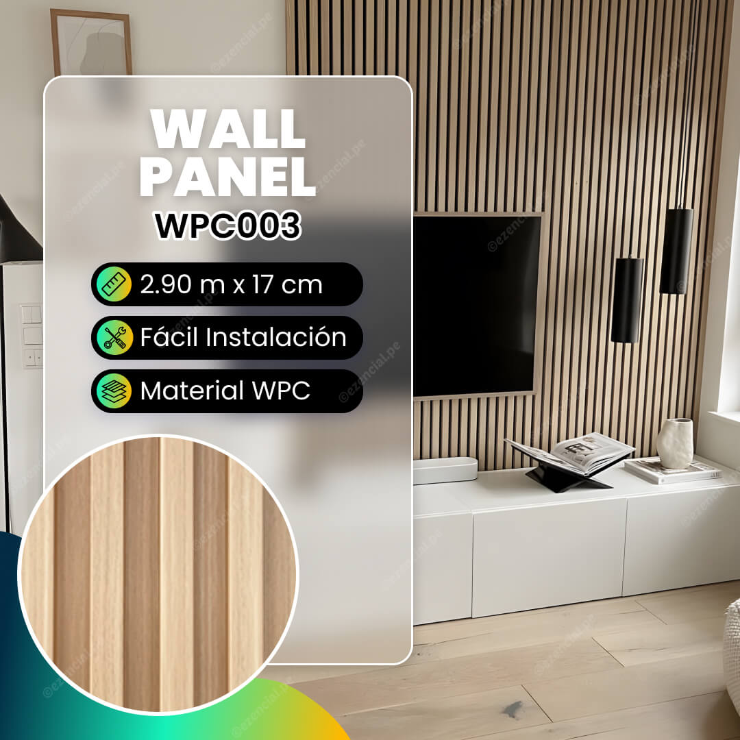 Wall panel de WPC | ezencial.pe