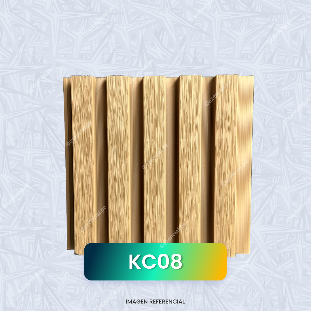 Wall panel de WPC para Exterior KC08 - 290x22cm